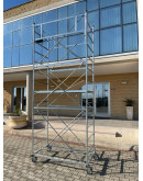 Scaffold Tower M4 LUX with extractable base (Working Height 3,9 m)
