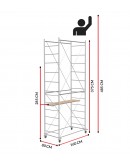 Scaffold Tower Fast (Working height 4,85m)
