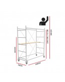 Scaffold Tower Hobby (Working Height 3,40 m)